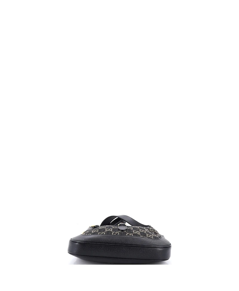 Pre-Owned Gucci Small Jackie 1961 Hobo Gg Denim