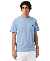 Lacoste Men's Front Pocket Crewneck Jersey T-Shirt