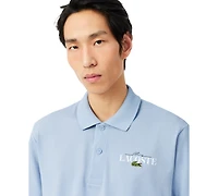 Lacoste Men's Classic-Fit Printed Polo Shirt