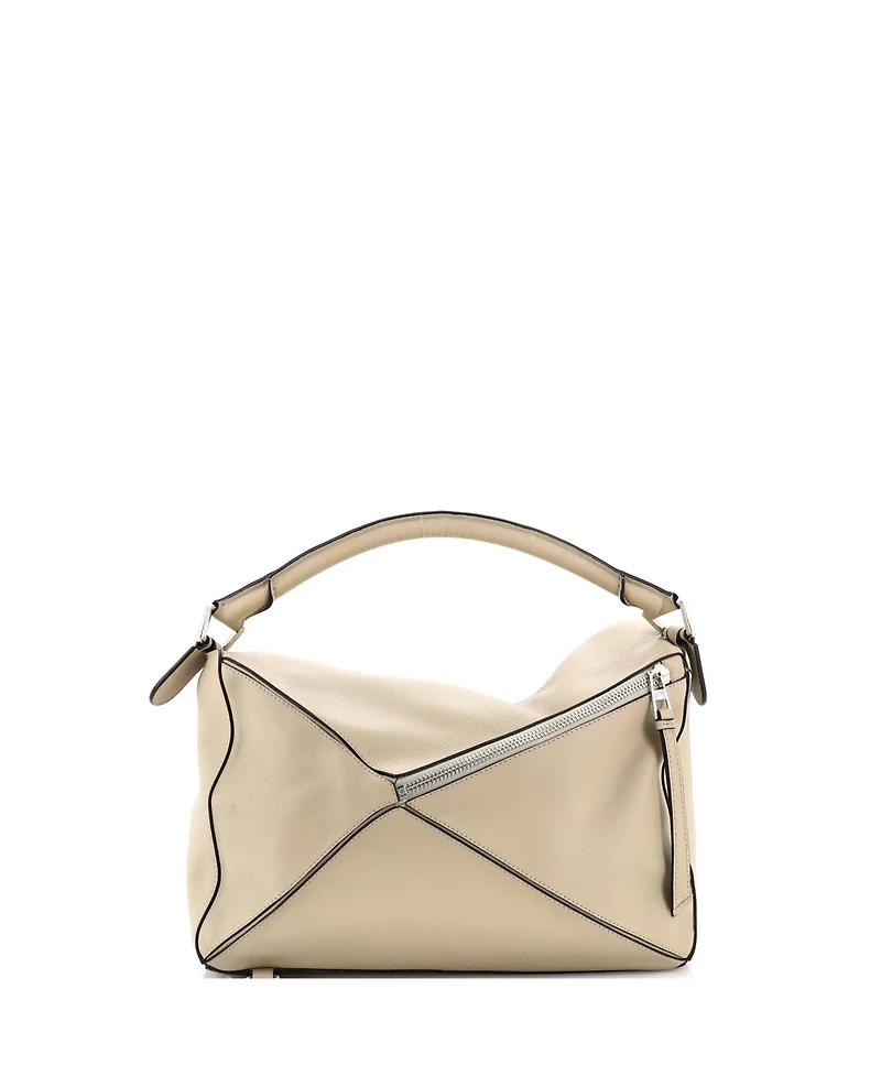 Pre-Owned Loewe Large Puzzle Bag Leather