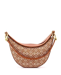 Pre-Owned Loewe Luna Hobo Anagram Jacquard