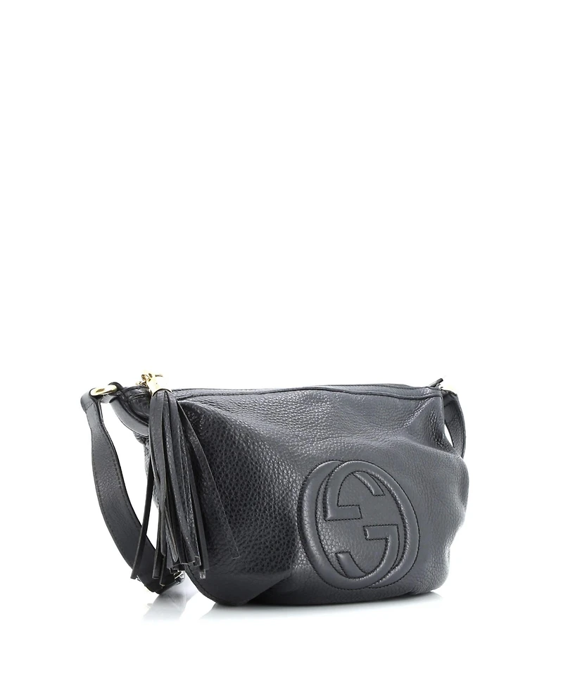 Pre-Owned Gucci Medium Soho Messenger Bag Leather