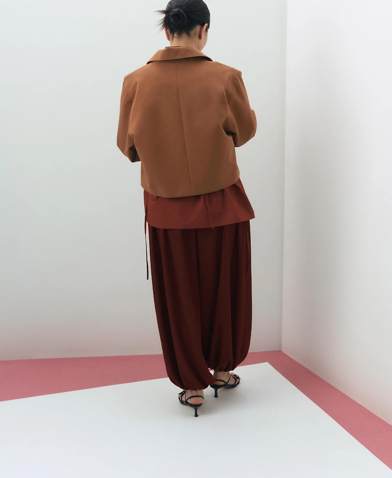 Mango Women's Pockets Cotton Jacket