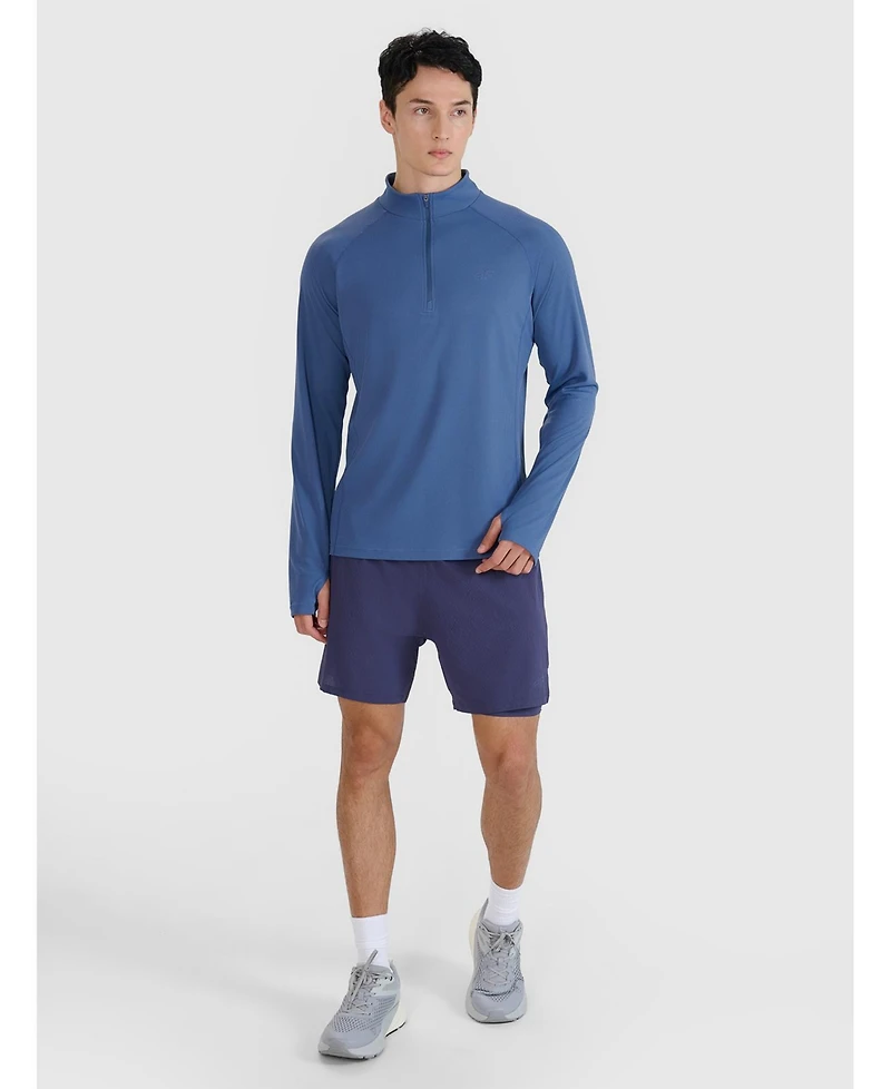 4F Men's Quick-Drying Running Longsleeve