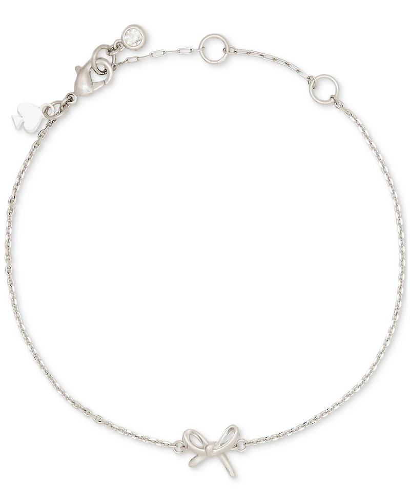 kate spade new york Gold Plated Girlie Pearlie Mini Bow Bracelet