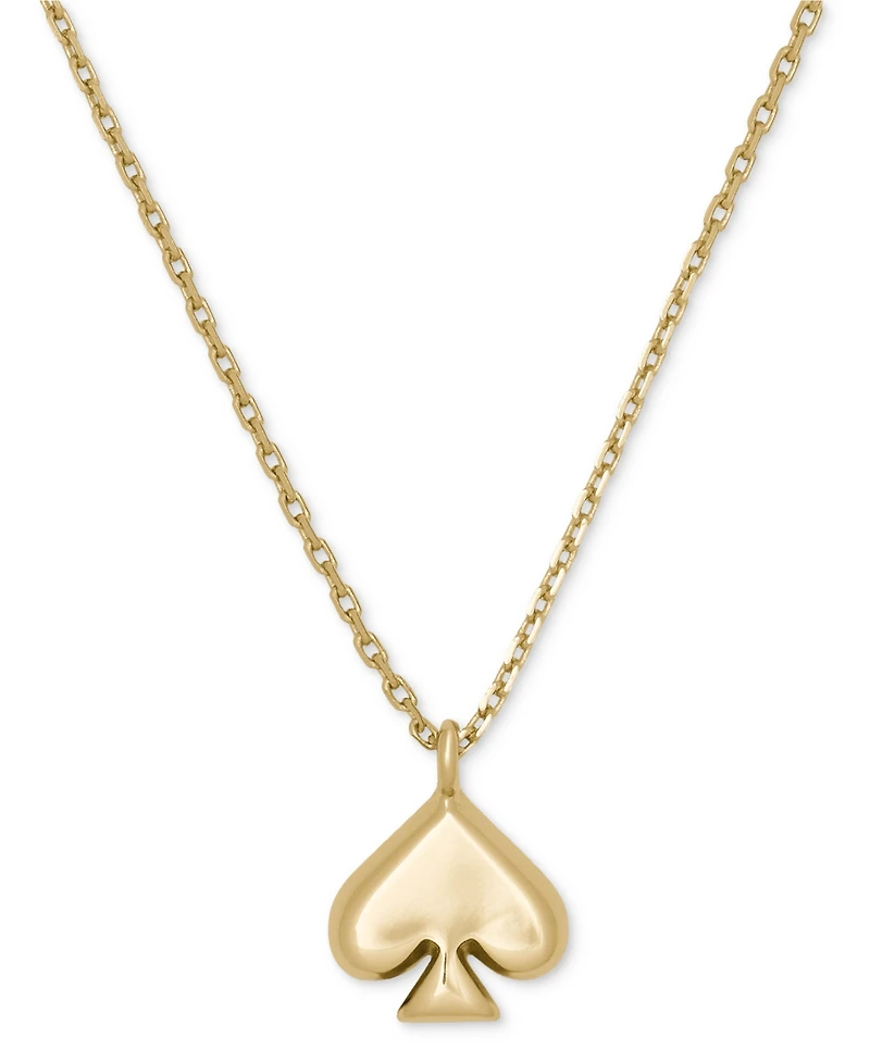 kate spade new york Cubic Zirconia Pave Mini Pendant Necklace