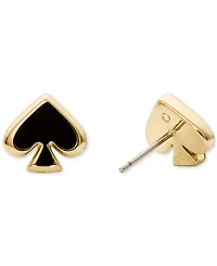 kate Spade new york Gold-Tone Brass Enamel Stud Earrings