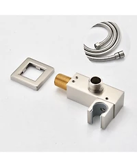 Busdays Ceiling Mounted Shower System Combo Set with Handheld and 10"Shower head