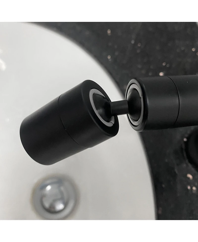 Busdays Bathroom sink faucet, single hole bathroom faucet modern single handle vanity basin faucet