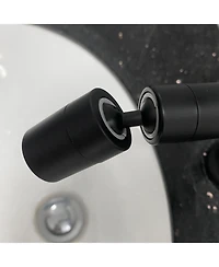 Busdays Bathroom sink faucet, single hole bathroom faucet modern single handle vanity basin faucet