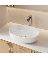 Busdays Bothwa Home 11.21" Cupc Certified Single Handle Bathroom Sink Faucet (Brushed Nickel Finish)