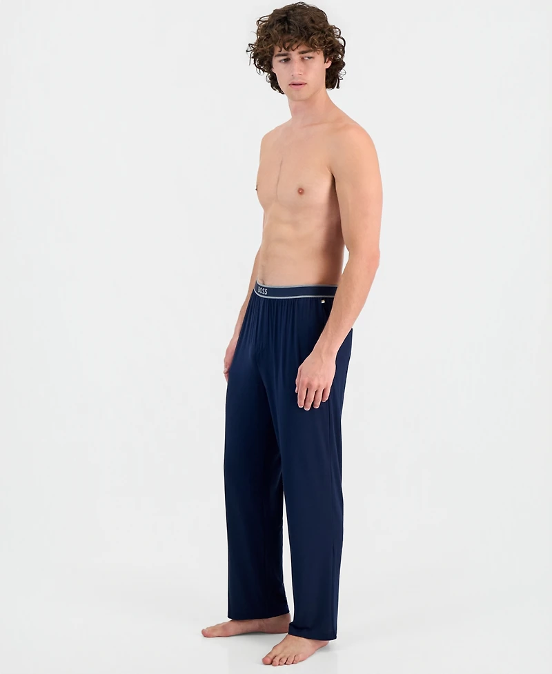 Hugo Boss Men's Modal-Blend Mid-Rise Comfort Pants