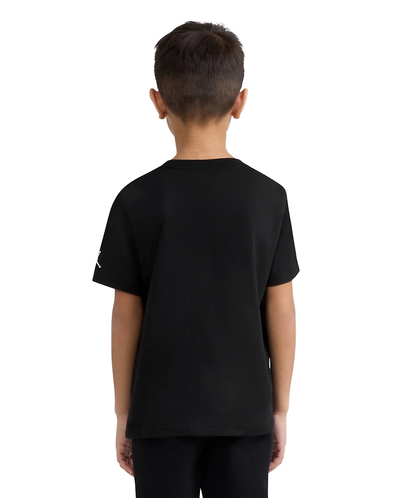 Jordan Boys' 4-7 Retro Stack Crewneck T-Shirt