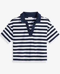 On 34th Women's Knit Terry Polo Top, Macy's Exclusive