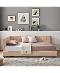 flynama Tufted Daybed Backrest Armrest