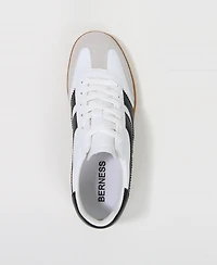 Berness Women's Lilliann Mixed Panel Lace-Up Sneakers