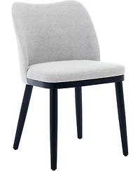 gaomon Dining Chairs Set of 6,Upholstered Dining Room Side Chairs,Chair for Dining with Padded Seat and Wood Legs,Modern Dining Chair for Restaurant