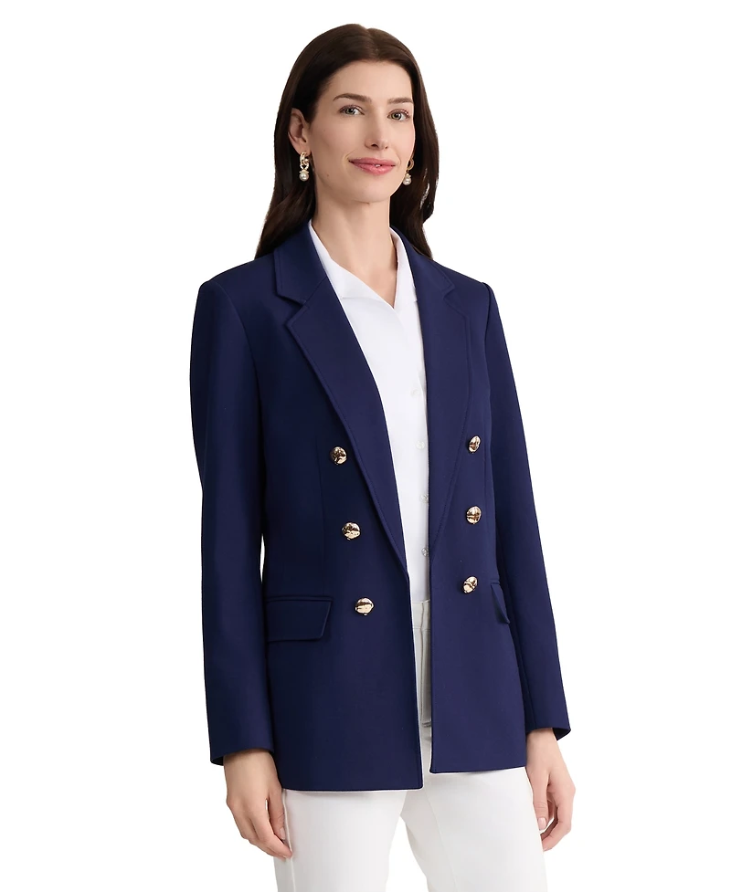 Jones New York Women's Long-Sleeve Notch Collar Blazer