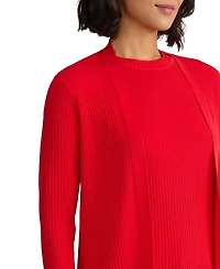 Jones New York Women's Long-Sleeve Collarless Cardigan