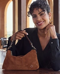 Patricia Nash Women's Suede Kolena Small Shoulder Bag