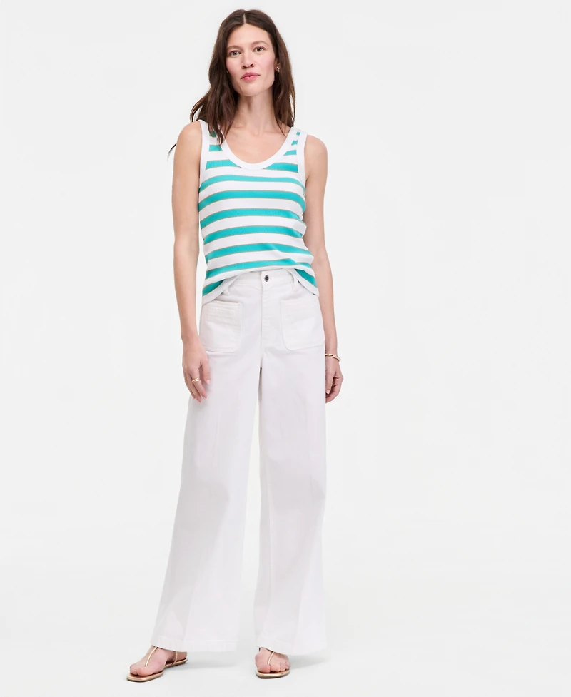On 34th Women's Tonni Stripe Scoop-Neck Tank Top, Macy's Exclusive