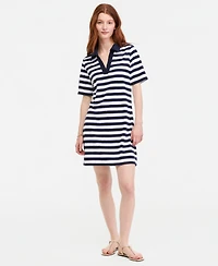 On 34th Women's Terry Relaxed Polo Dress, Macy's Exclusive