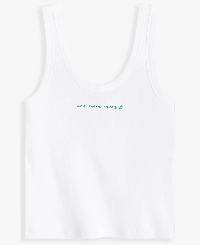 On 34th Women's Scoop-Neck Embroidered Margarita Tank Top, Macy's Exclusive