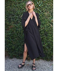 Ocean+Main Women's Ocean+Main Cotton Midi Caftan