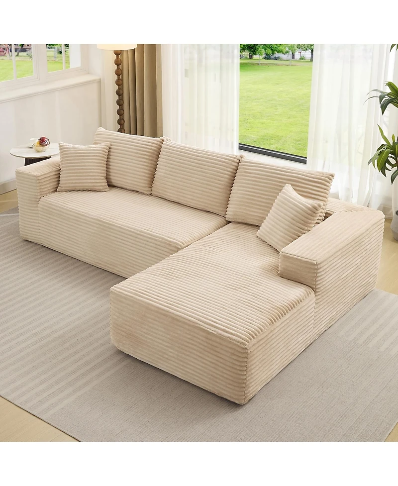 gaomon 108" Sectional Couches for Living Room