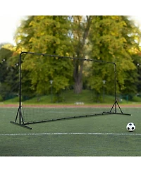 Mecale 12 x 6 Ft Soccer Rebounder Net with Carry Bag