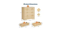 gaomon Dresser for Bedroom, Chest of Dressers 30.4" Tall Dresser for Closet