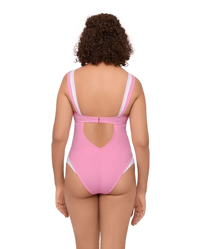 S3 Apparel Women's Sculpting Sweetheart U-Wire One-Piece Swimsuit