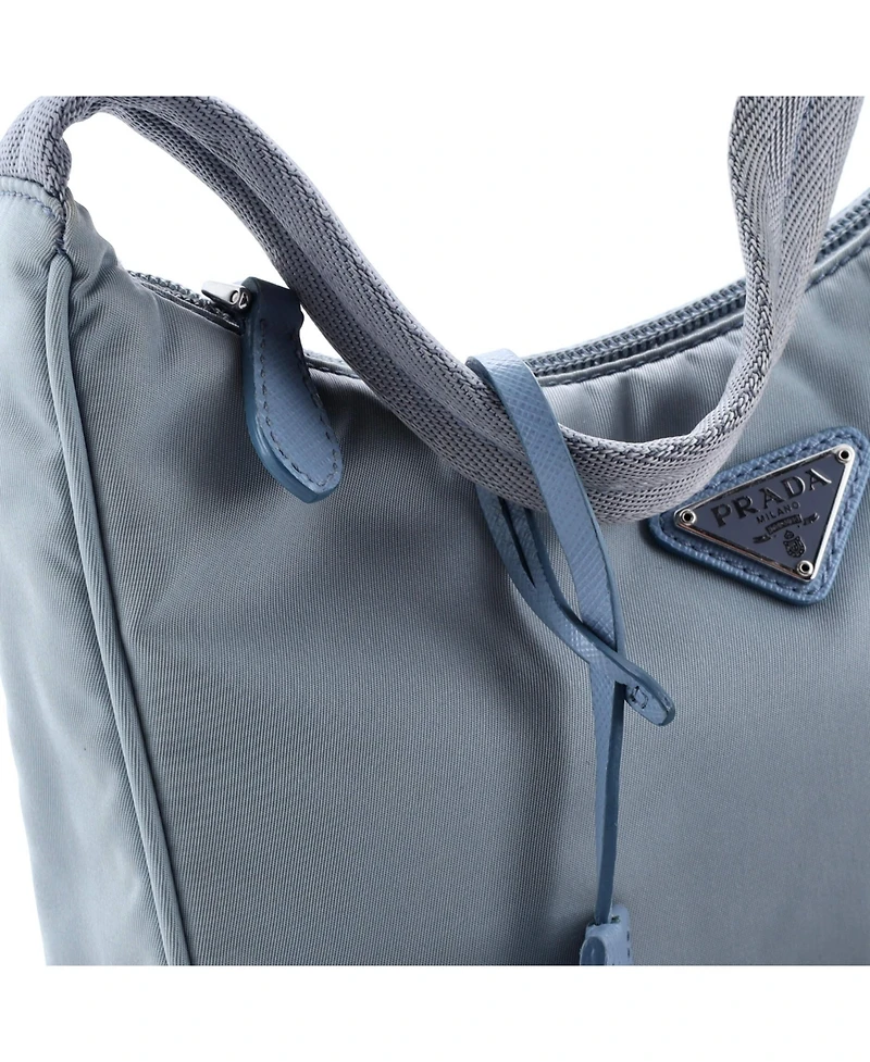 Pre-Owned Prada Mini Re-Edition 2000 Hobo Tessuto