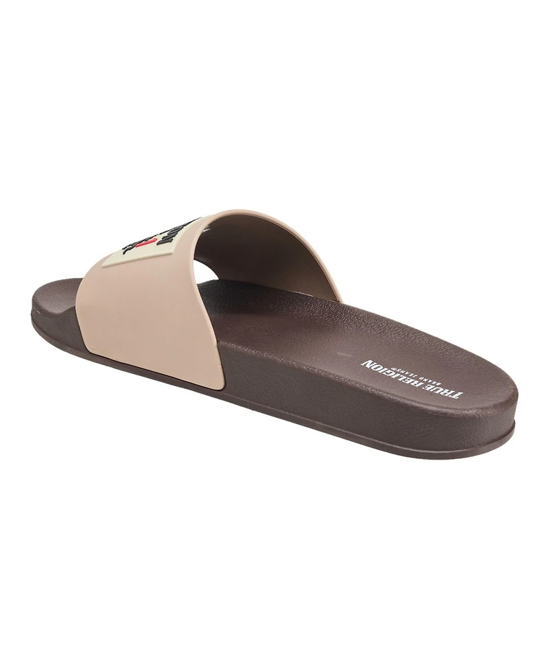 True Religion Men's Kendrick Logo Slide