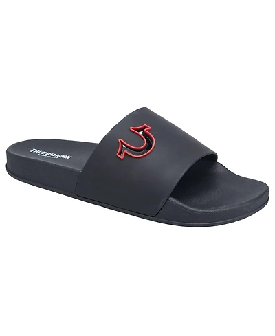 True Religion Men's Russell Chopout Logo Slide