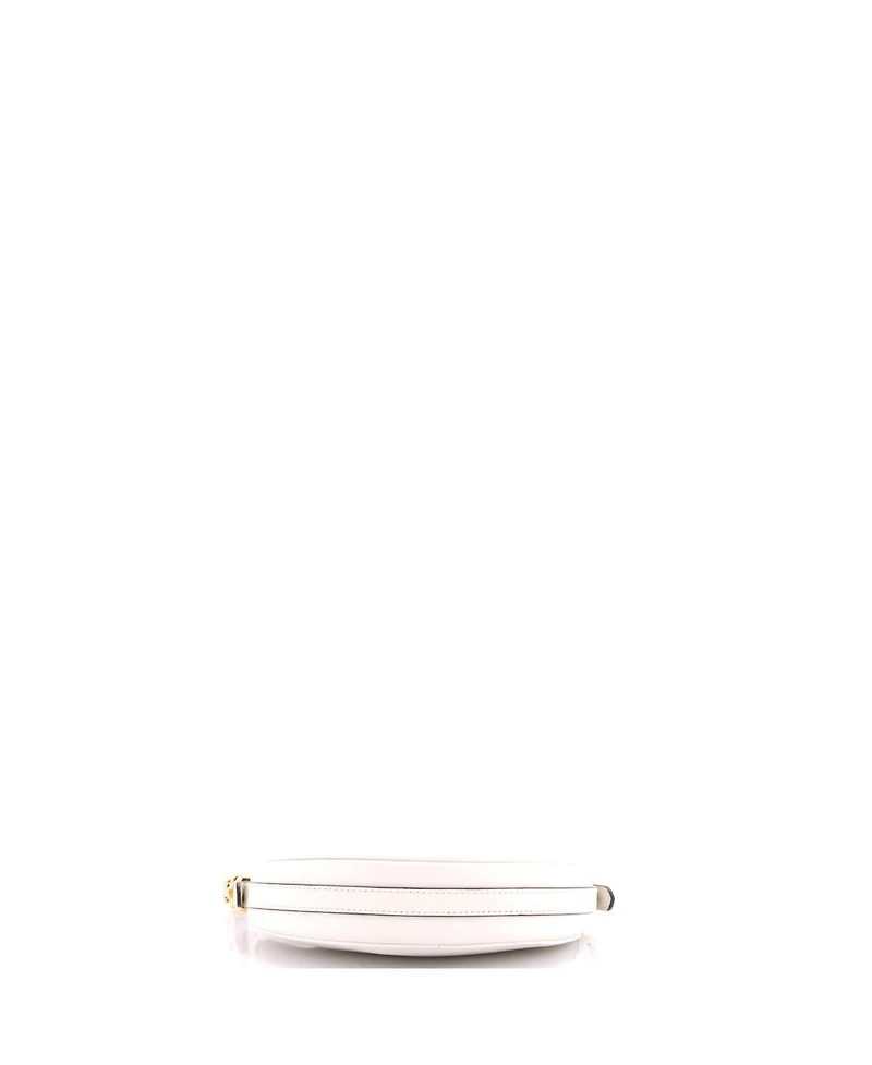 Pre-Owned Prada Mini Arque Half Moon Hobo Leather