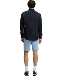 Boss By Hugo Men's Linen Regular-Fit Dress Shirt