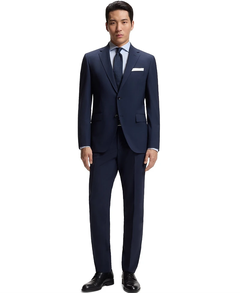 Boss By Hugo Men's Easy-Iron Cotton Twill Slim-Fit Dress Shirt