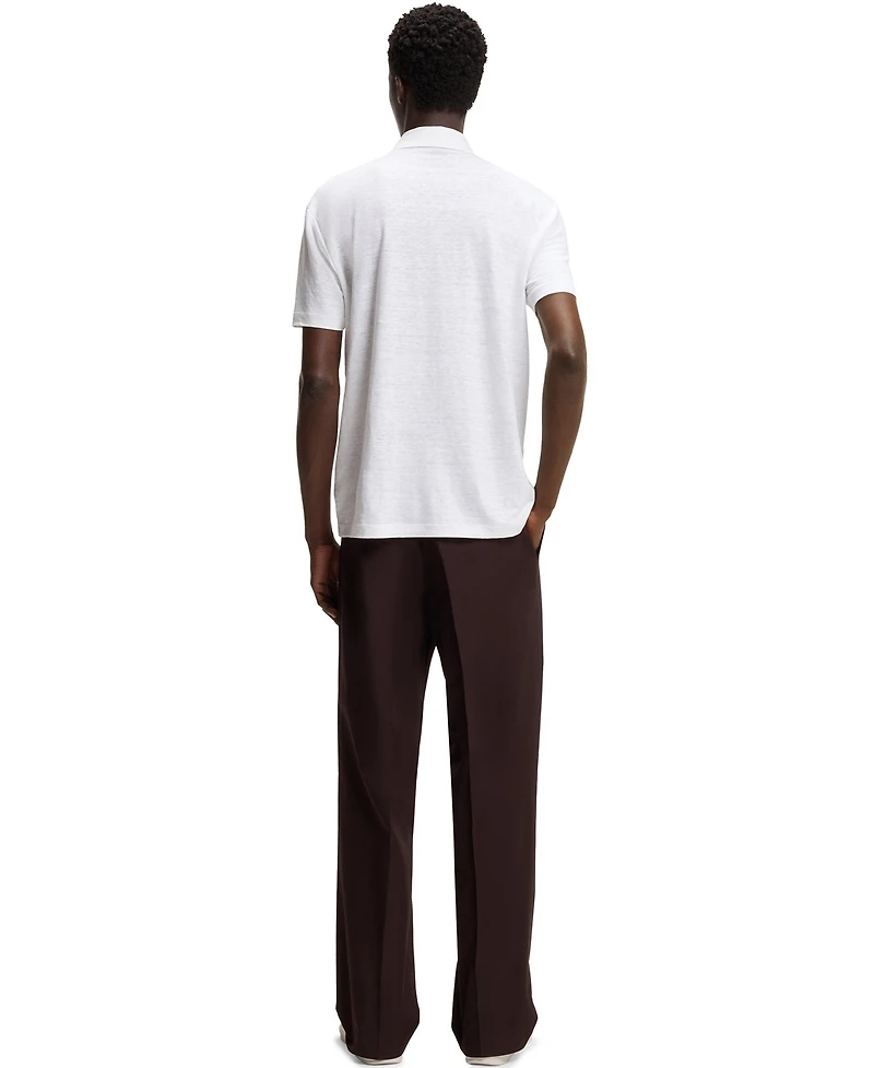 Beckham x Boss Men's Linen Polo Shirt