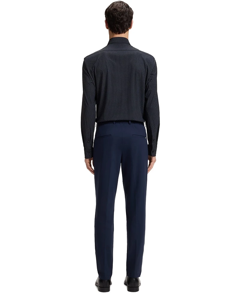 Boss By Hugo Men's Performance-Stretch Jersey Dress Shirt