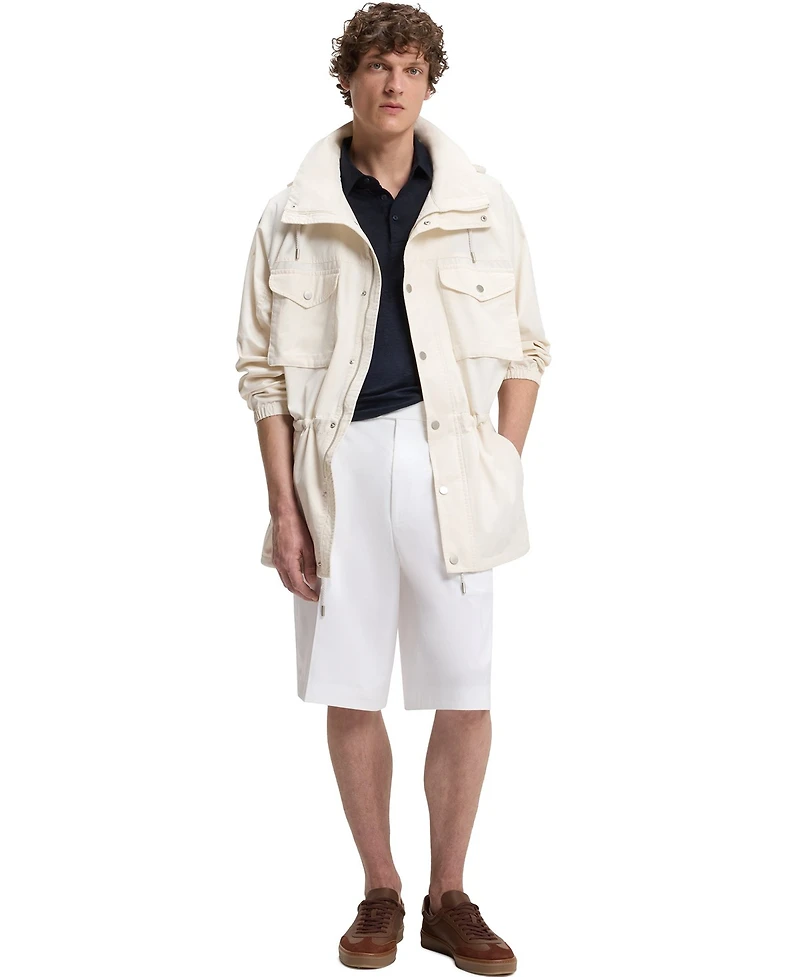 Beckham x Boss Men's Cotton 11" Shorts