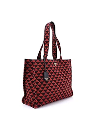 Pre-Owned Prada Horizontal Symbole Shopper Tote Jacquard