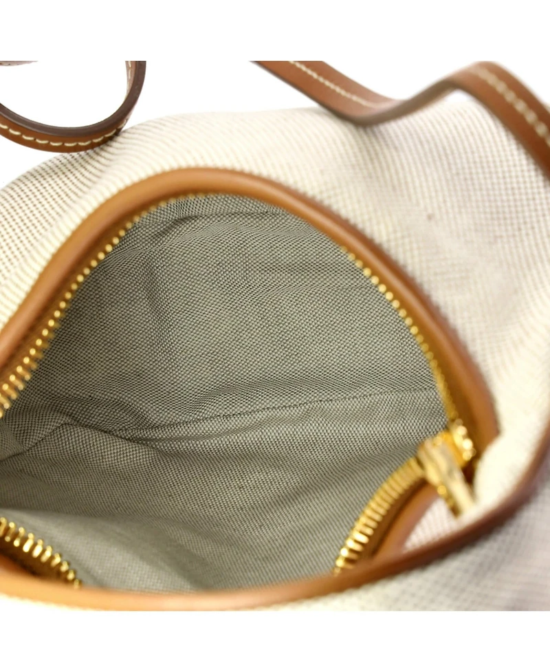 Pre-Owned Miu Miu Mini Wander Hobo Canvas
