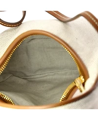 Pre-Owned Miu Miu Mini Wander Hobo Canvas