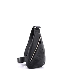 Pre-Owned Prada Triangle Logo Sling Bag Leather