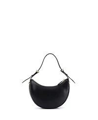 Pre-Owned Prada Small Arque Half Moon Hobo Leather