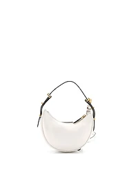 Pre-Owned Prada Mini Arque Half Moon Hobo Leather