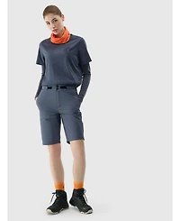 4F Women's Quick-Dry Trekking Regular Shorts