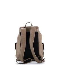 Pre-Owned Gucci Large Double Pocket Belt Backpack Jumbo Gg Embossed Leather