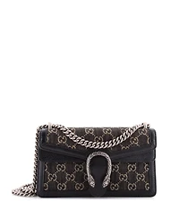 Pre-Owned Gucci Small Dionysus Bag Gg Denim